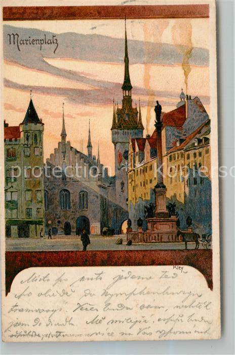 Kley Muenchen Marienplatz