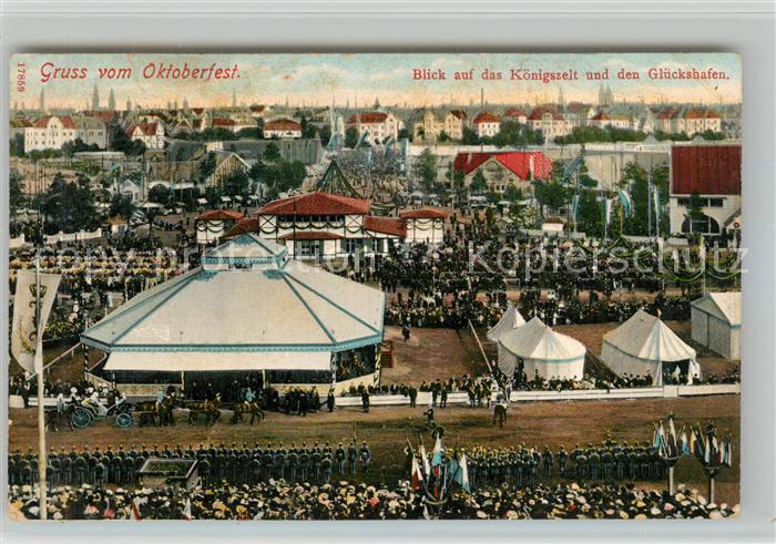 Oktoberfest München Königszelt Glückshafen