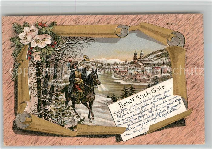 Trompeter Scheffel Litho