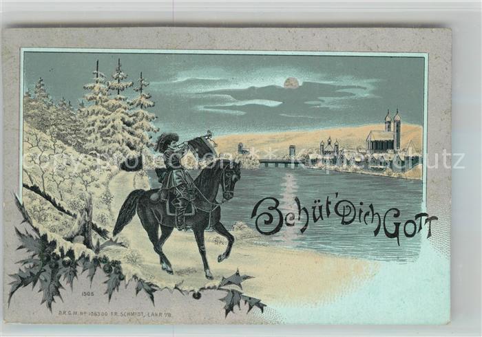 Trompeter Scheffel Litho