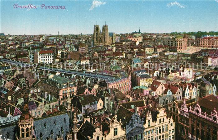 Bruxelles Bruessel Panorama