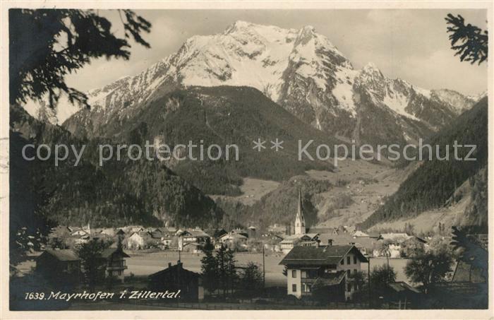 Mayrhofen Zillertal Panorama