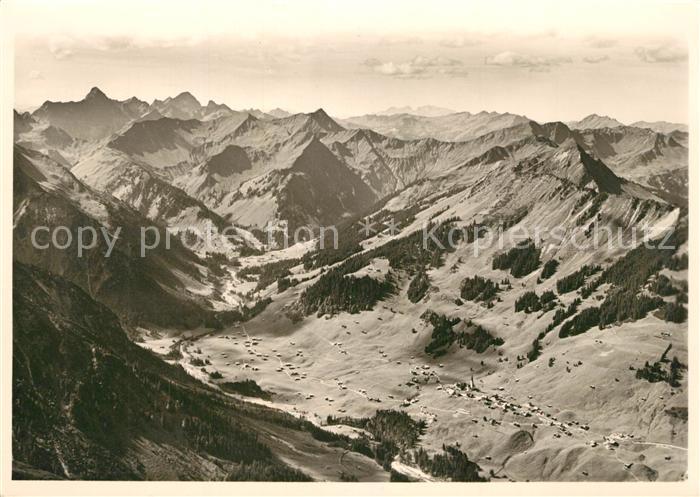 Baad Mittelberg Kleinwalsertal Panorama Alpen Sporthotel Baad
