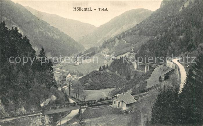 Schwarzwald Höllental Panorama