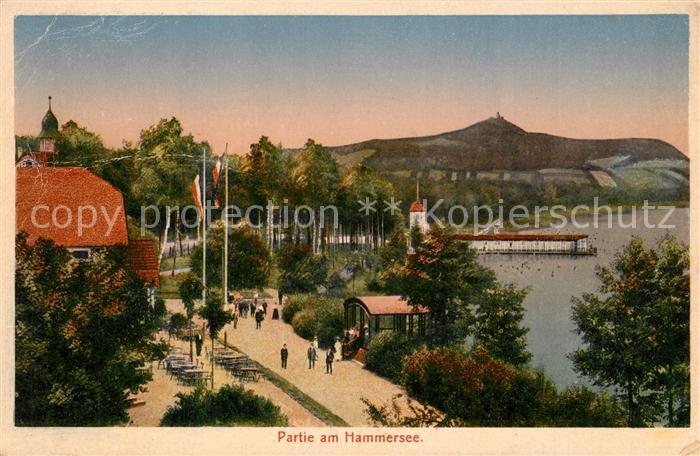 Hammersee Boehmen Panorama