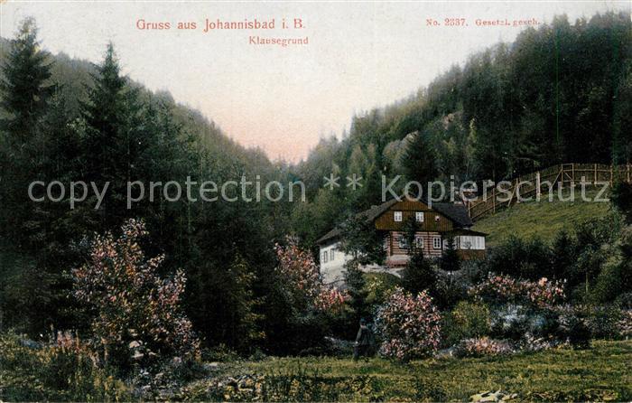 Johannisbad Riesengebirge Klausegrund