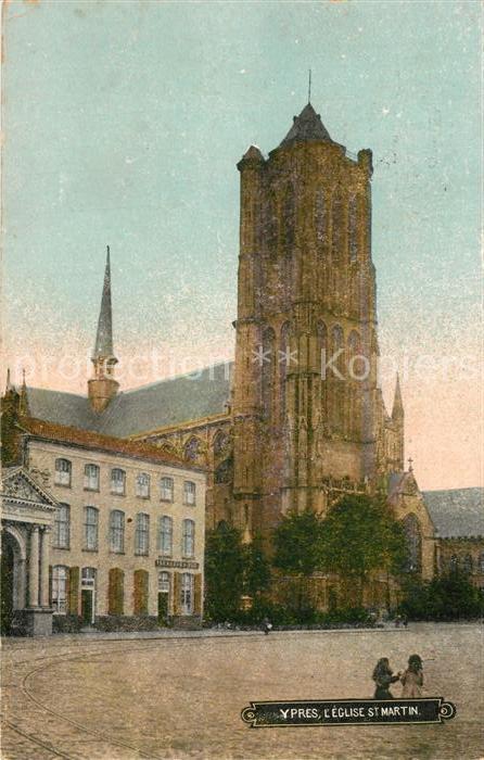 Ypern Ypres Eglise St Martin