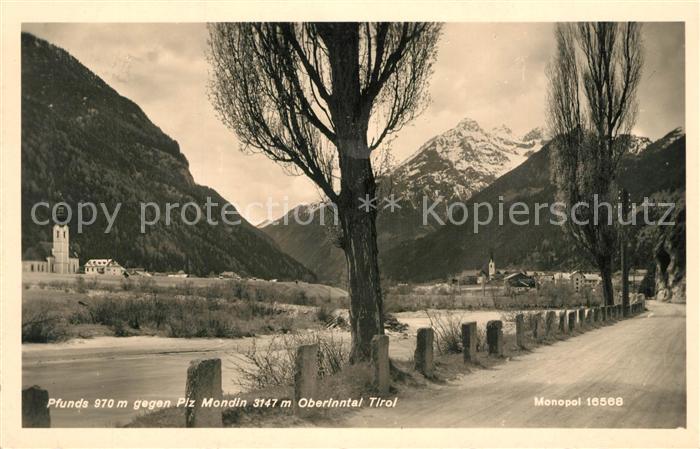 Pfunds mit Piz Mondin Oberinntal