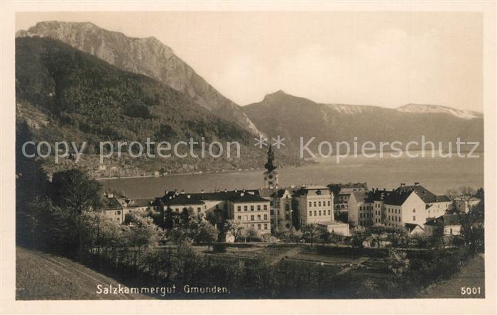 Gmunden Salzkammergut Panorama