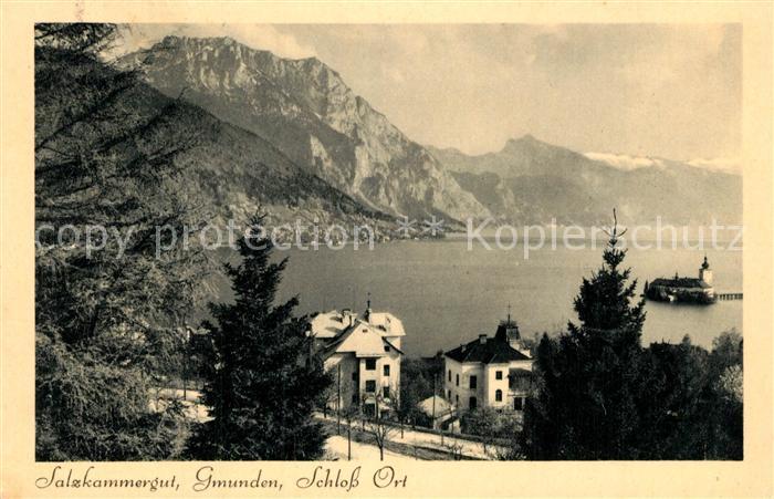 Gmunden Salzkammergut Schloss Ort