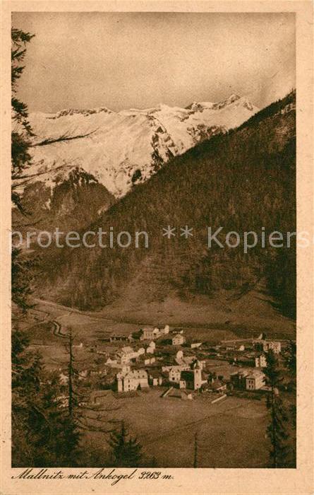 Mallnitz Kaernten mit Ankogel