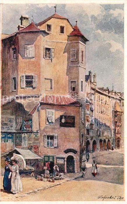Innsbruck Ottoburg Kuenstlerkarte