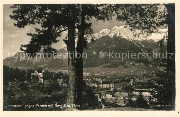 Innsbruck mit Berg Isel