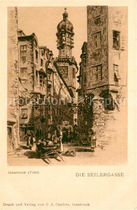 Innsbruck Die Seilergasse