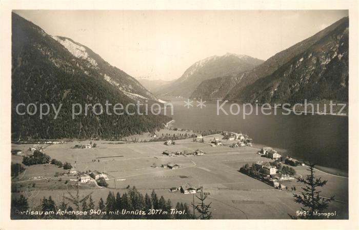 Pertisau Achensee mit Unnuetz