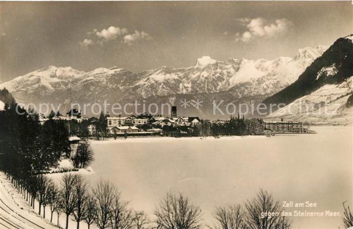 Zell See mit Steinernem Meer