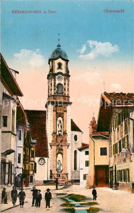 Mittenwald Bayern Obermarkt