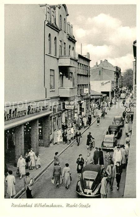 Wilhelmshaven  CITY Marktstrasse Nordseebad