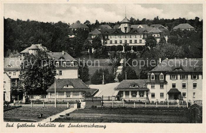 Bad Gottleuba-Berggiesshuebel Heilstaette der Landesversicherung