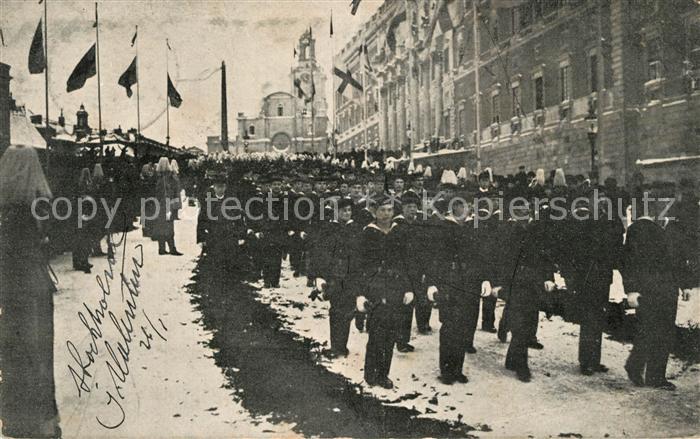 Stockholm Fran Konung Oscar II:s likbegaengelse