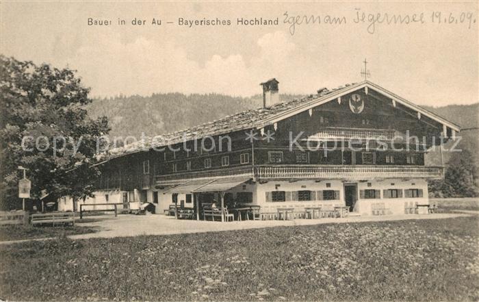 Rottach-Egern Bauer in der Au Bauernhaus Bayerisches Hochland