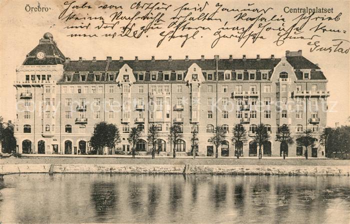 oerebro Centralpalatset Palast