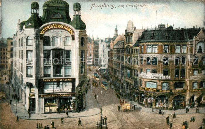 HAMBURG  CITY Partie am Graskeller