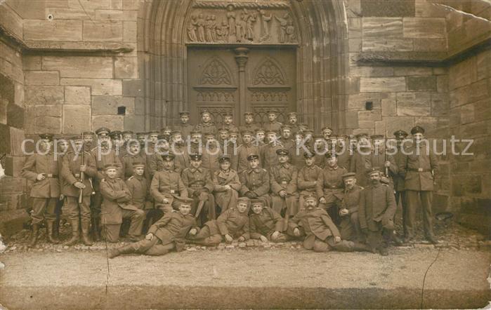 Borken Hessen Gruppenbild Soldaten Militaer 1. Weltkrieg Kriegsjahre 1916-1918