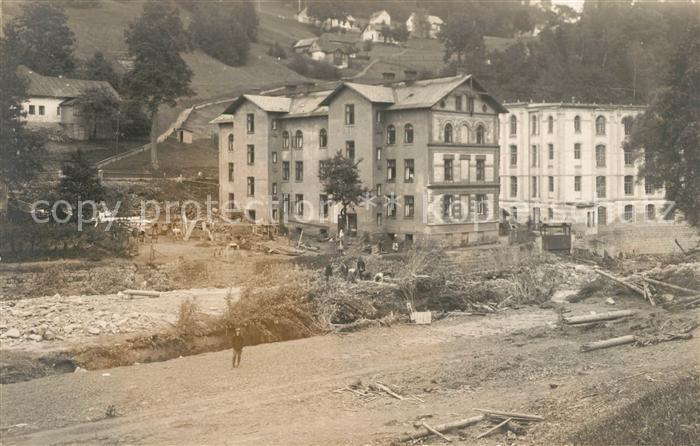 Schumburg Sumburk Dammbruchkatastrophe der Weissen Desse