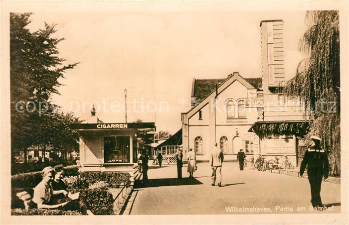 Wilhelmshaven CITY Partie am Bahnhof