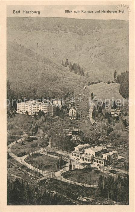 Bad Harzburg Blick auf Kurhaus und Harzburger Hof