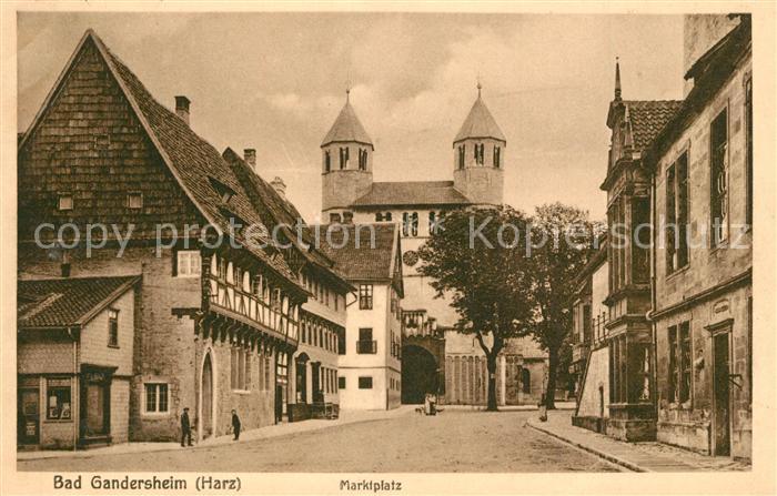 Bad Gandersheim Marktplatz