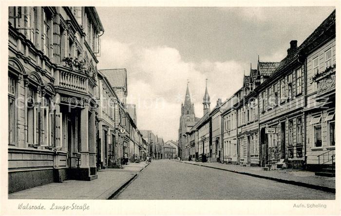 Walsrode Lueneburger Heide Langestrasse