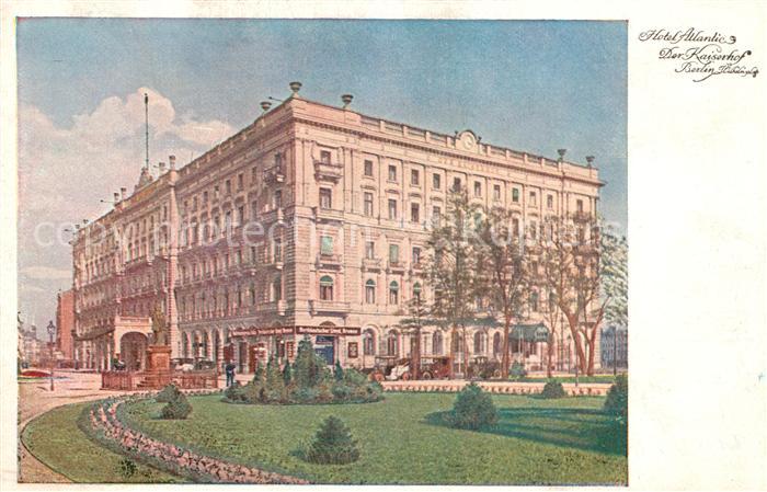 BERLIN  CITY Hotel Atlantic Der Kaiserhof Illustration