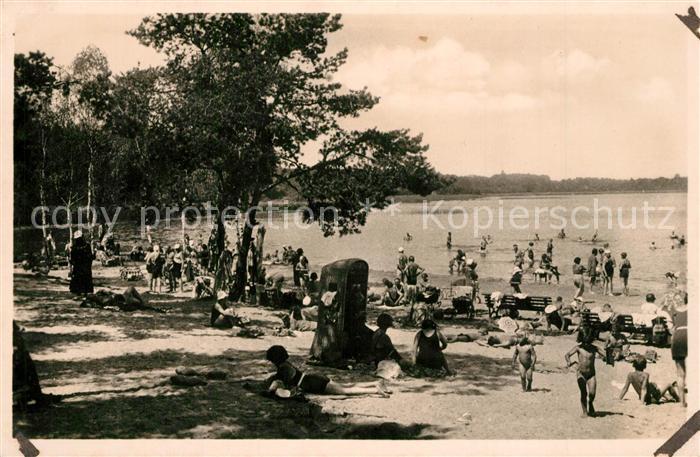 Thammuehl Stare Splavy Badestrand am See