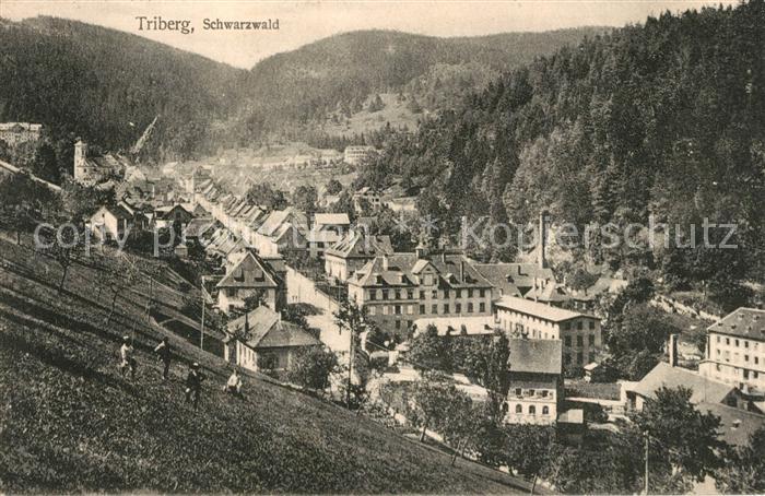 Triberg Schwarzwald Teilansicht