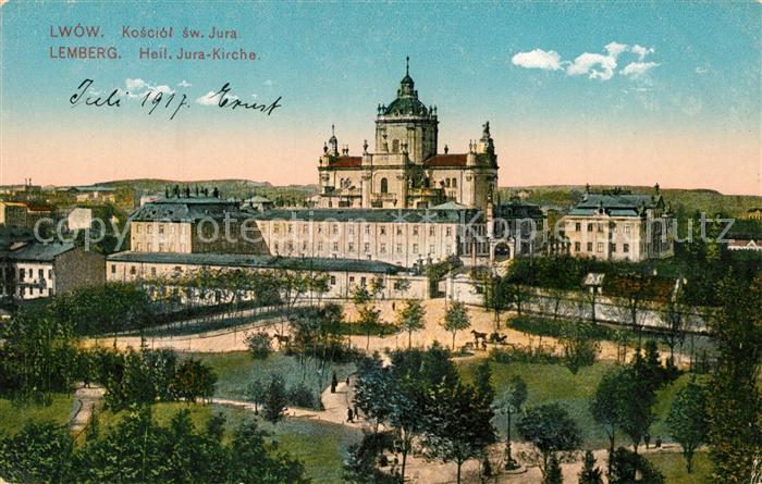 Lemberg Lwow Lviv Heil. Jura Kirche