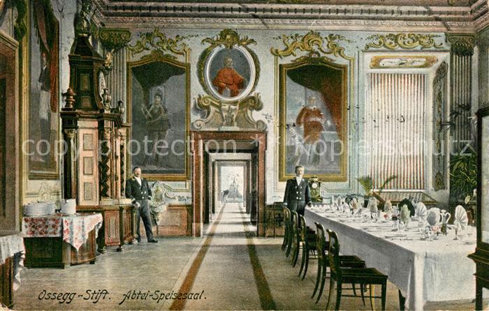 Ossegg Osek Abtei Speisesaal