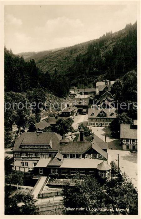 Falkenstein Ludwigsstadt Panorama Loquitzgrund