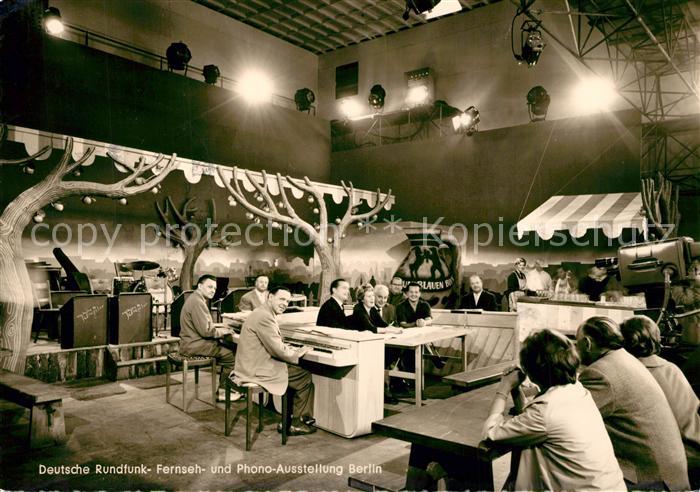 BERLIN  CITY Proben Zum Blauen Block Fernsehstudio Deutsche Rundfunk- Fernweh- u