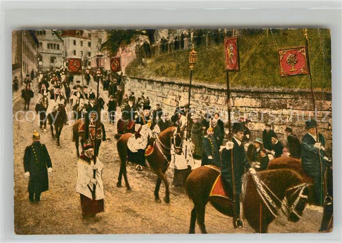 Weingarten Wuerttemberg Blutritt am Tage nach Christi Himmelfahrt