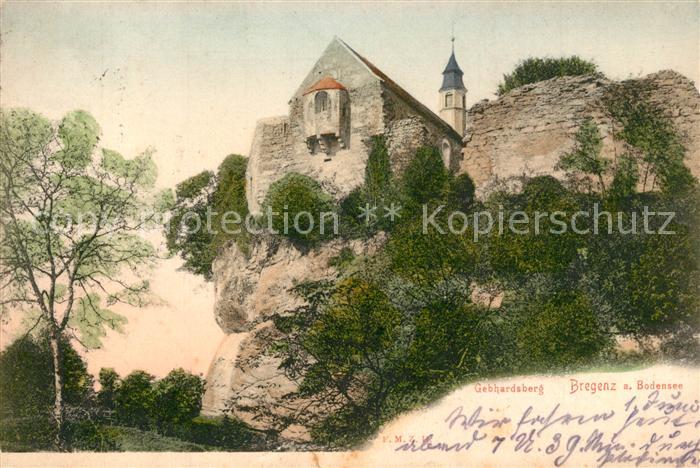 Bregenz Bodensee Gebhardsberg