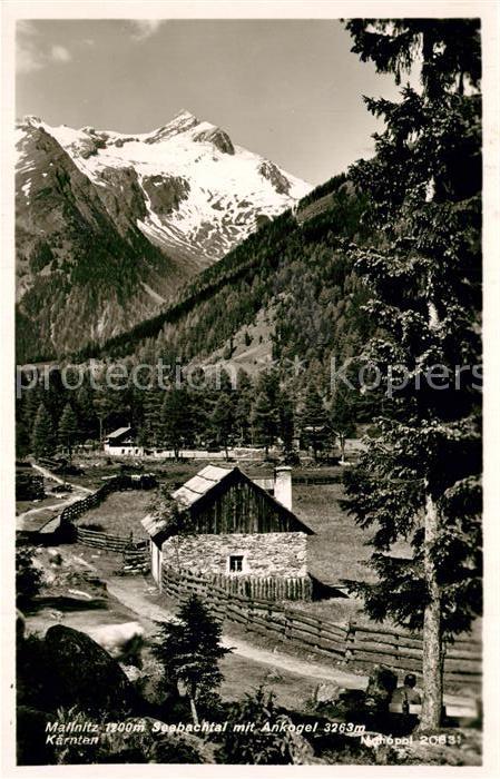 Mallnitz Kaernten Ankogel Panorama