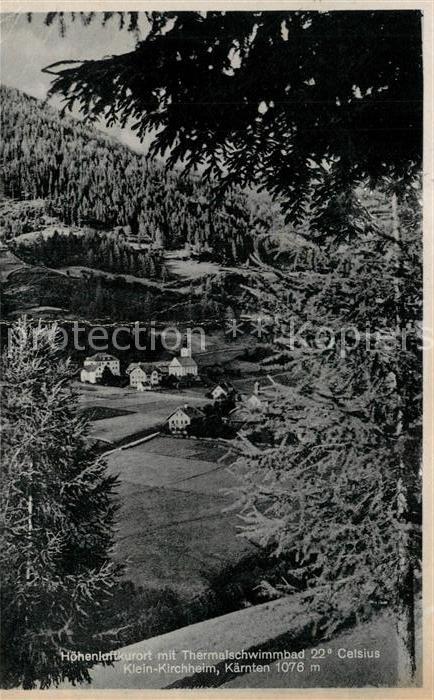 Kleinkirchheim Kaernten Fliegeraufnahme