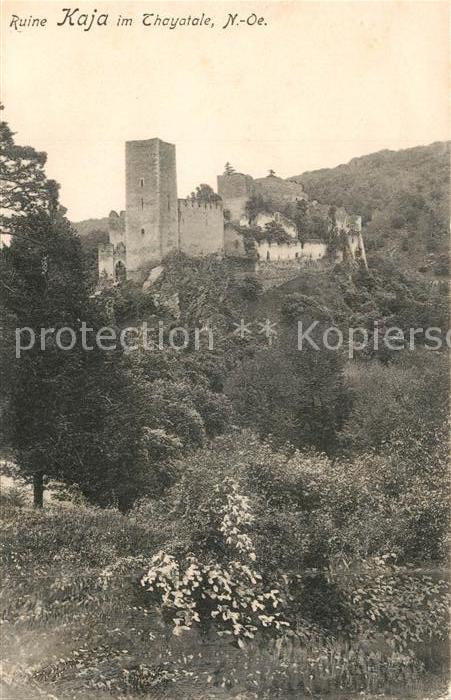 Thaya Ruine Kaja