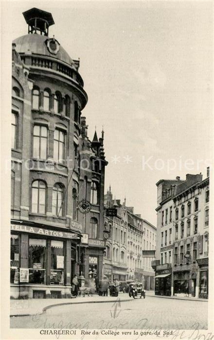 Charleroi Wallonie Rue de College