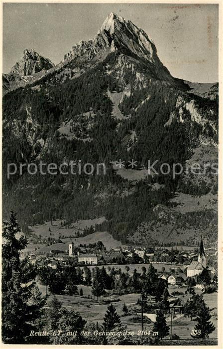 Reutte Tirol Gehrenspitze