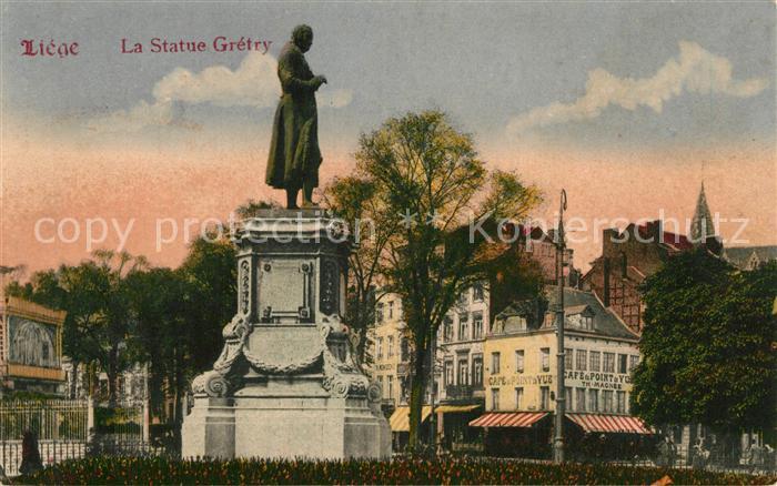 Liege Luettich Statue Gretry
