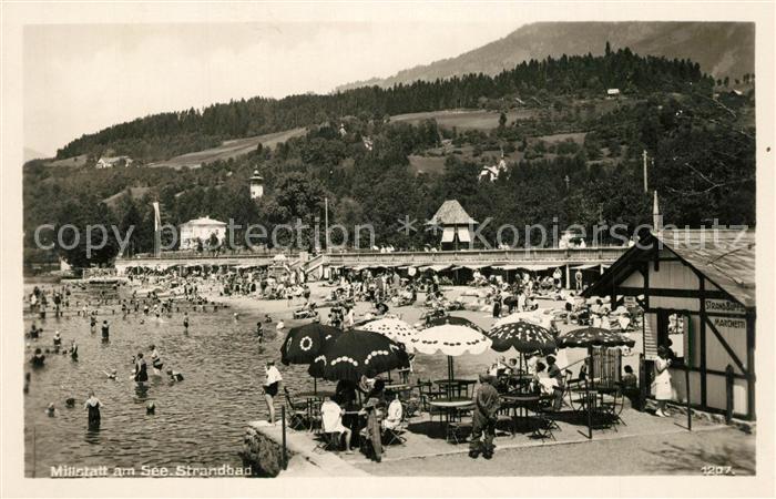 Millstatt Millstaettersee Strandbad