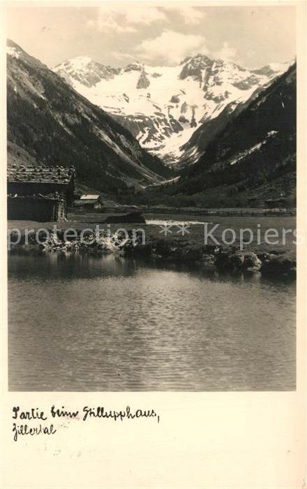 Mayrhofen Zillertal Stillupphaus Bergsee